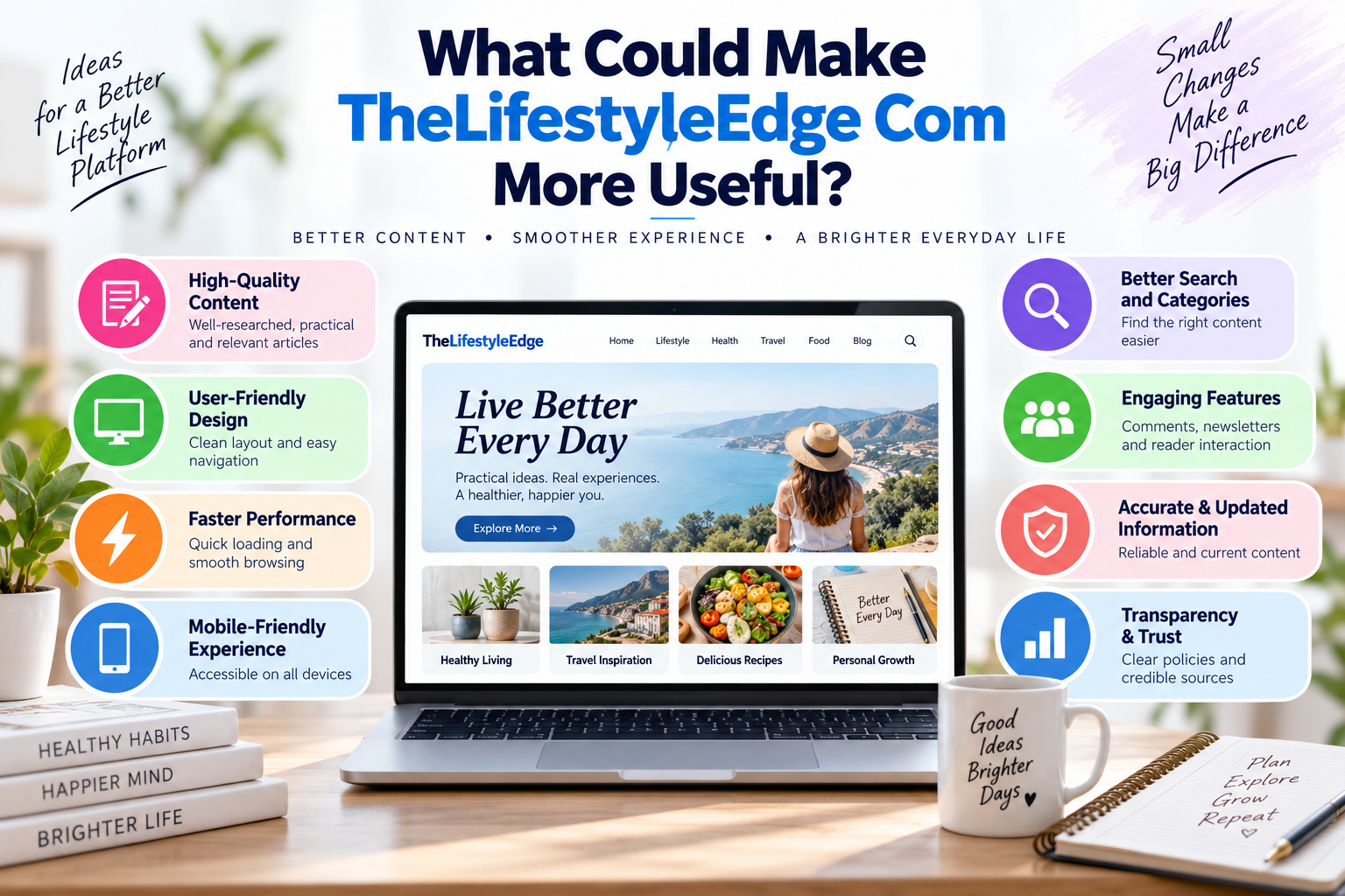 What Could Make TheLifestyleEdge Com More Useful?